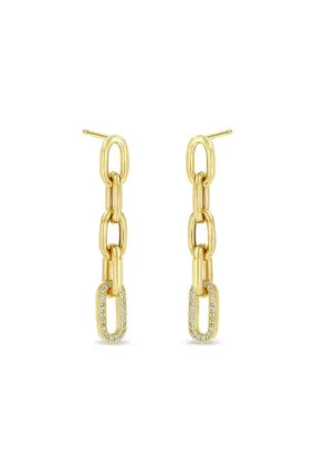 5 Link Drop Earrings