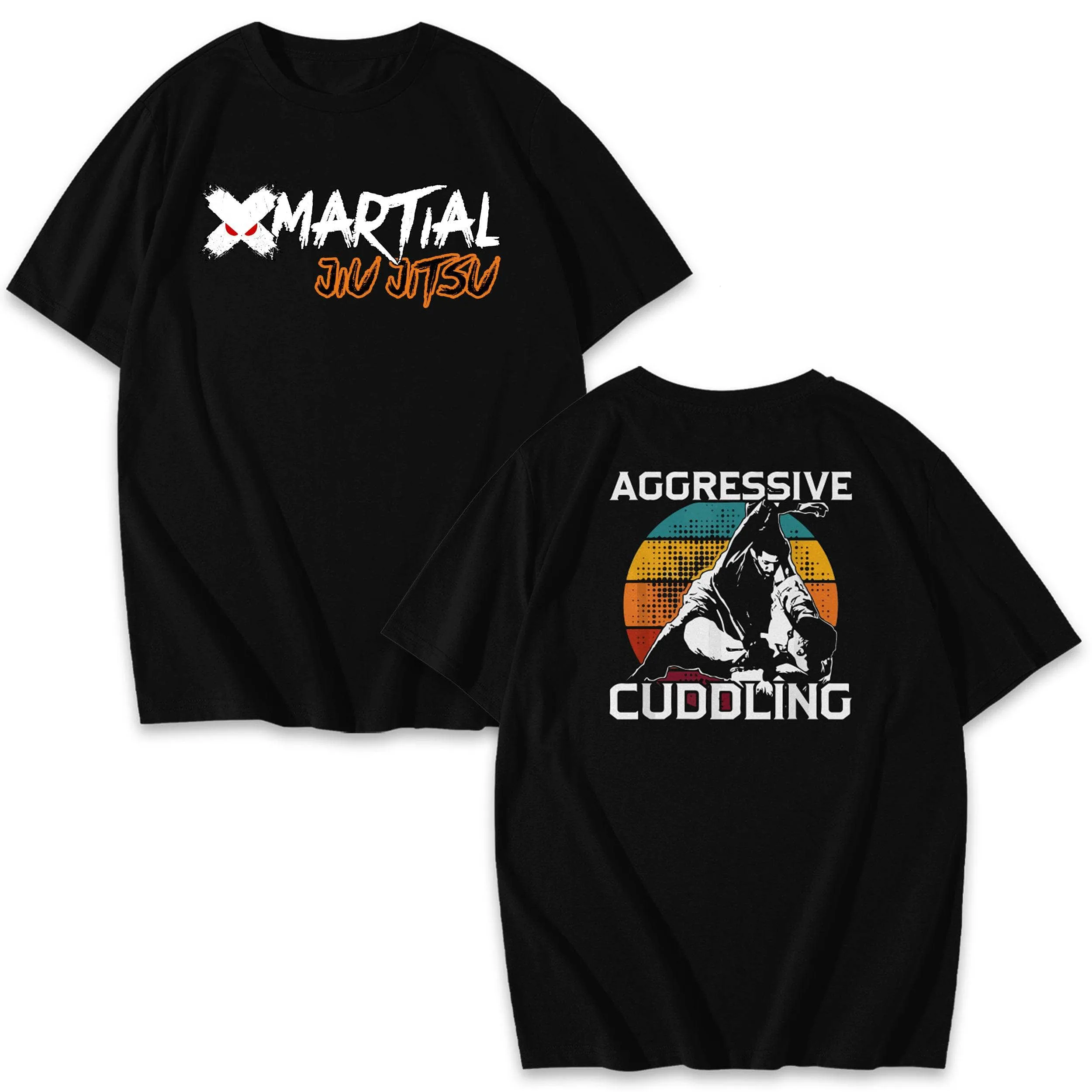 Aggressive Cuddling Jiu Jitsu Shirts & Hoodie