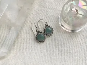 Aquamarine Sole Earrings