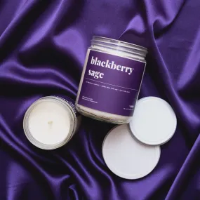 Blackberry Sage Soy Candle 9oz