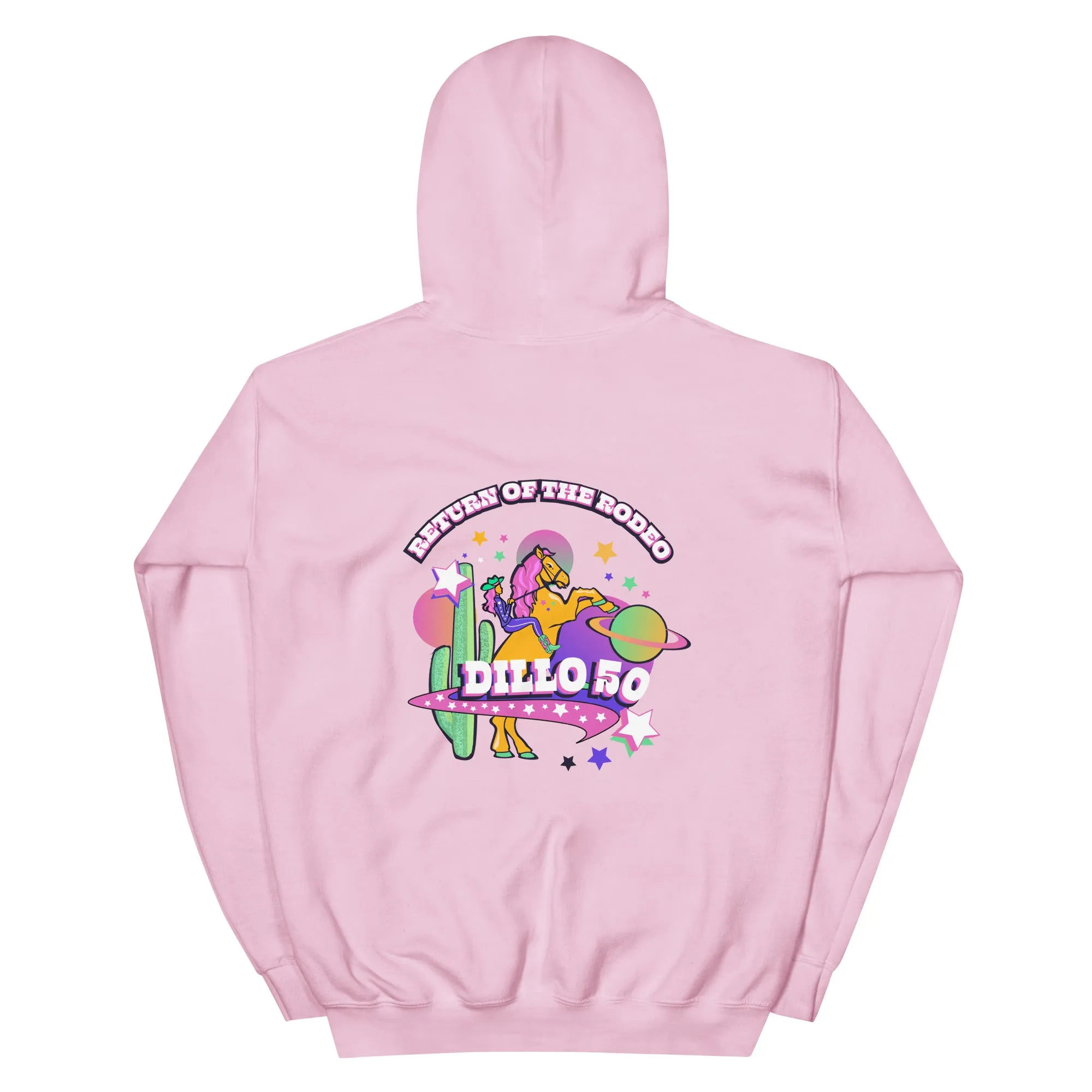 Dillo Space Cowboy Hoodie - (Pink)