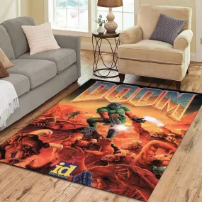 Doom Game Area Rug