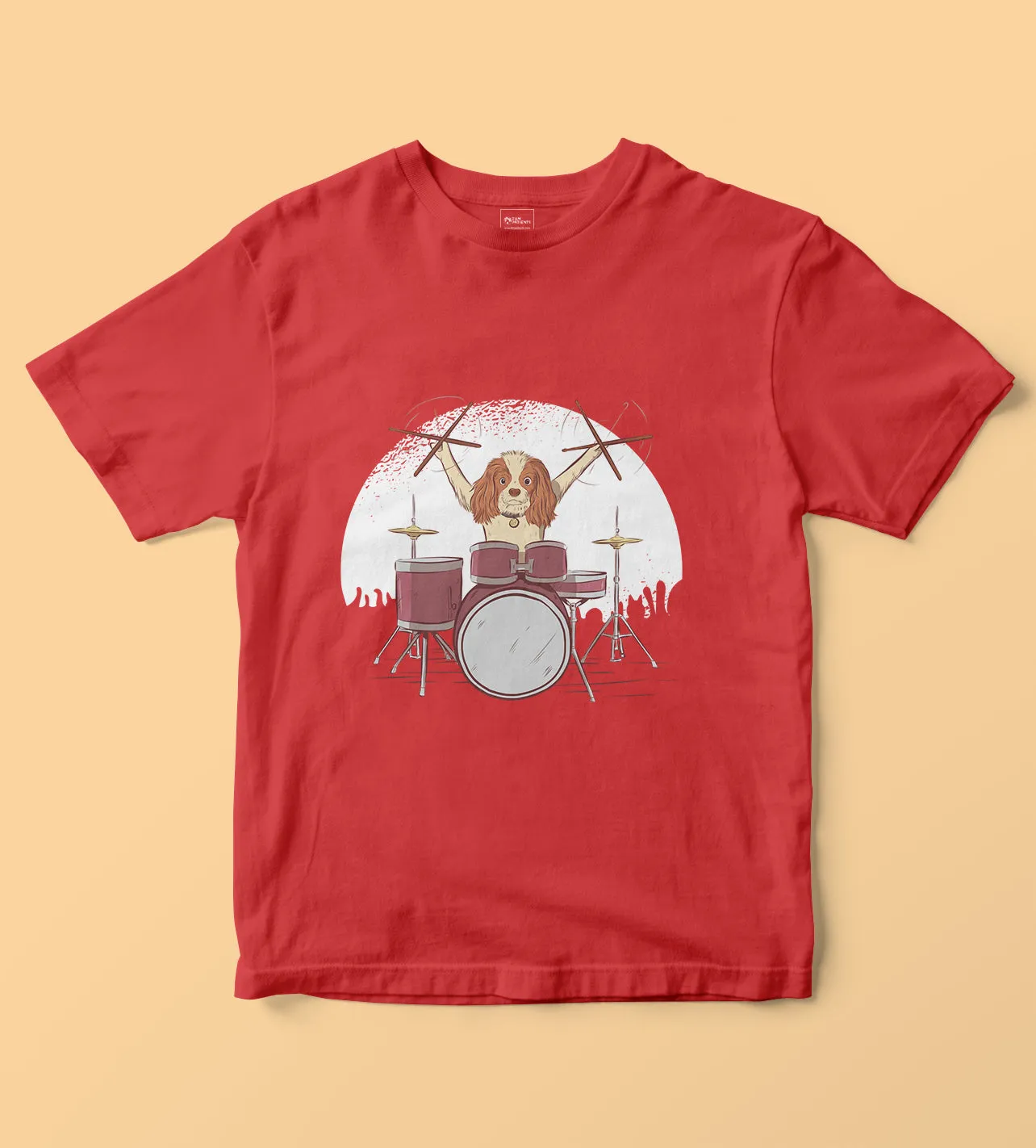 Drumer Dog Kids Tshirt