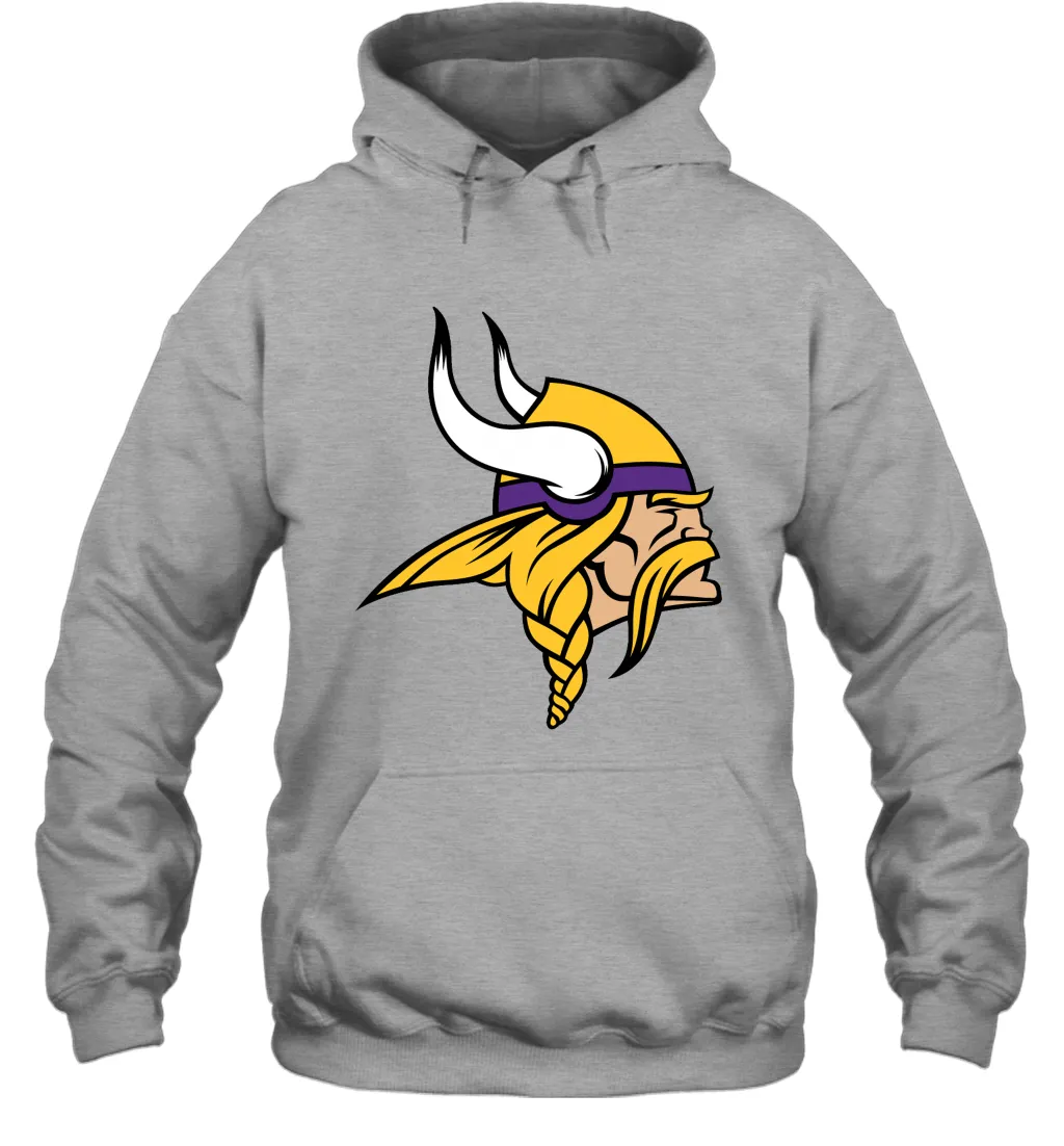 Gift Shirt Logo For Fan Rugby Team Minnesota Vikings Hoodie