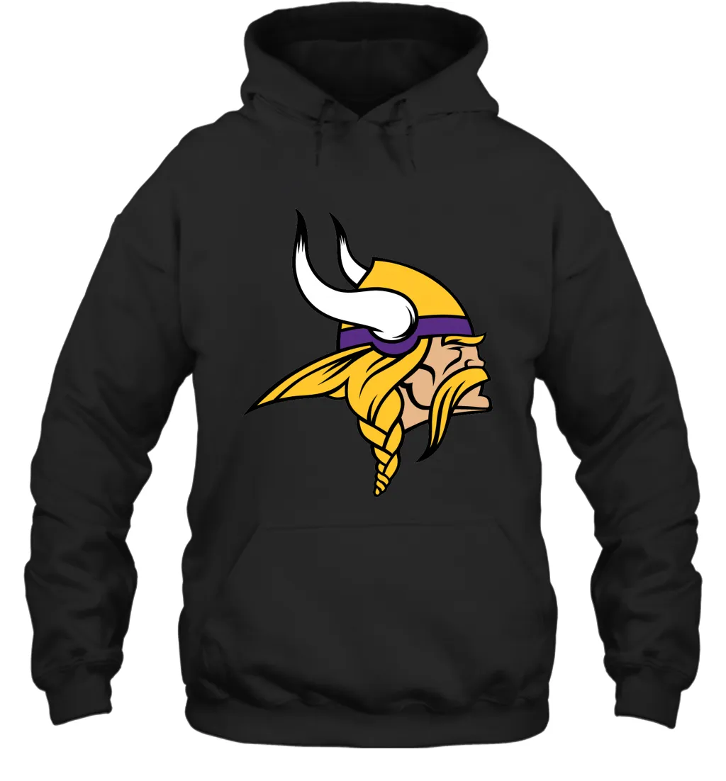 Gift Shirt Logo For Fan Rugby Team Minnesota Vikings Hoodie