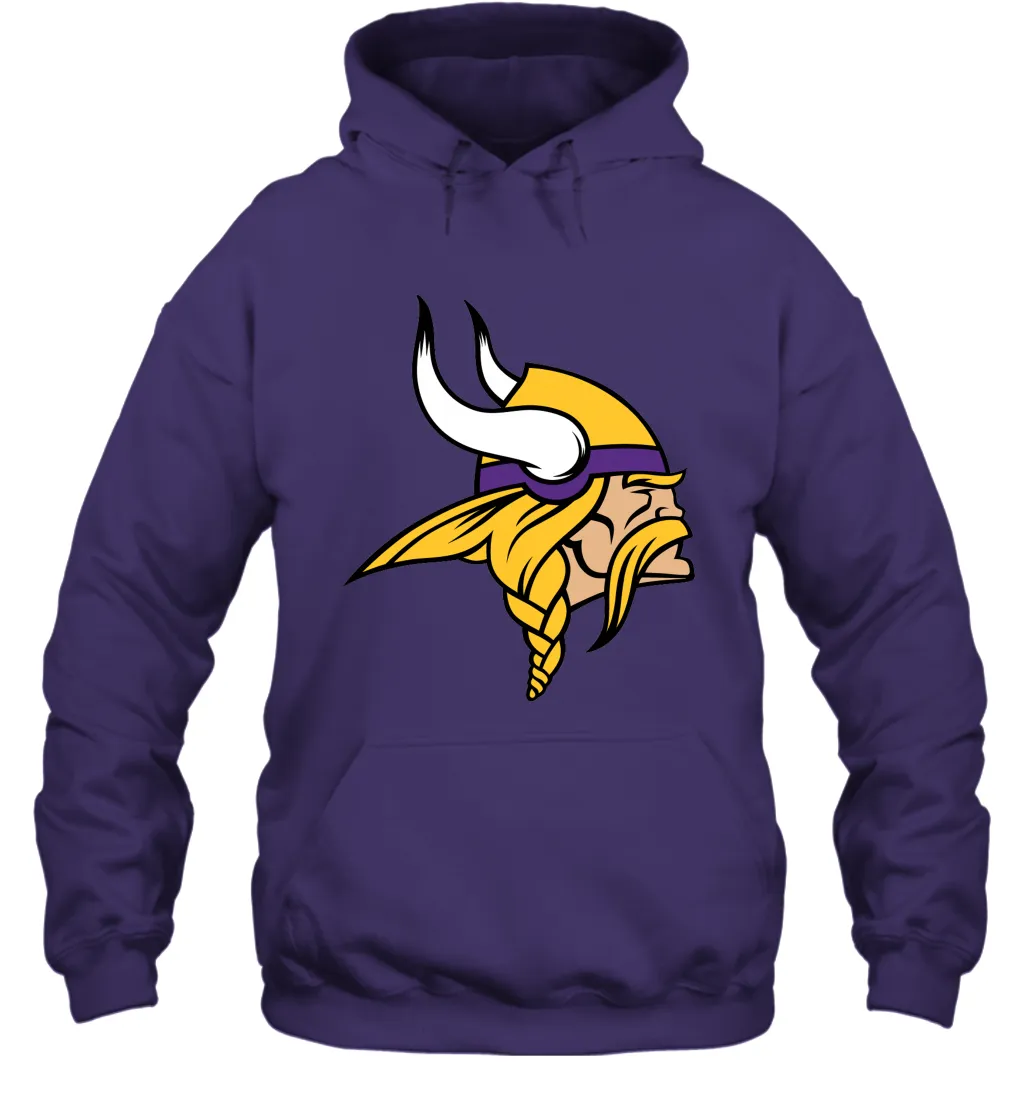 Gift Shirt Logo For Fan Rugby Team Minnesota Vikings Hoodie