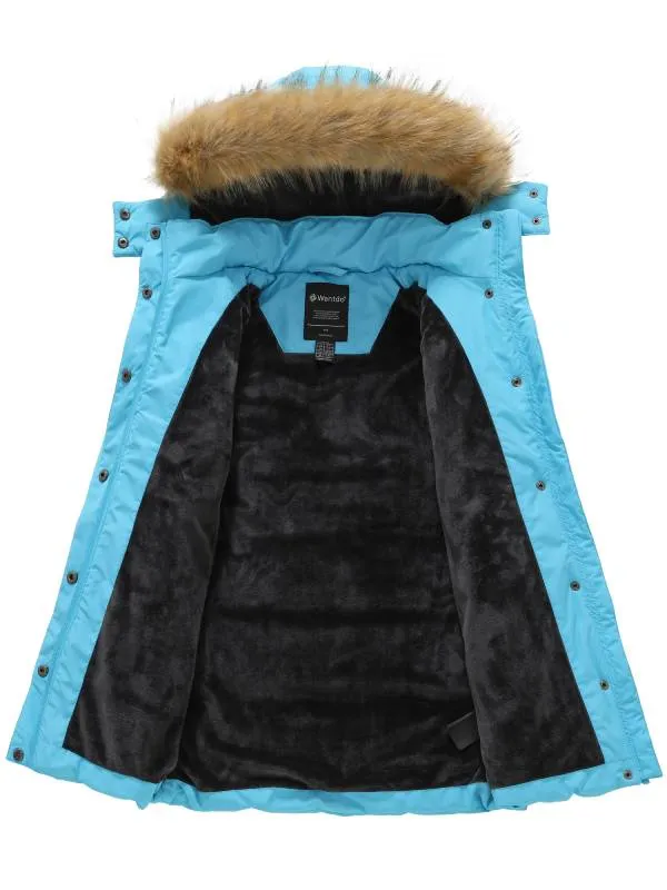 Girls Winter Coat Long Winter Jacket