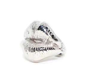 KISS RING SILVER