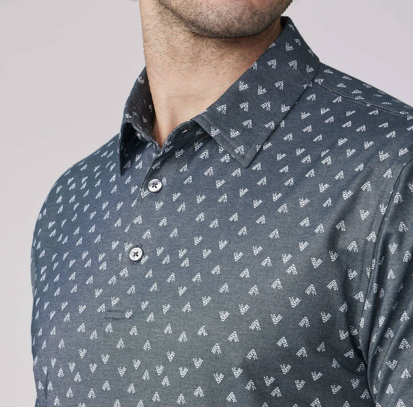 Linksoul Astoria Arrows Print Polo