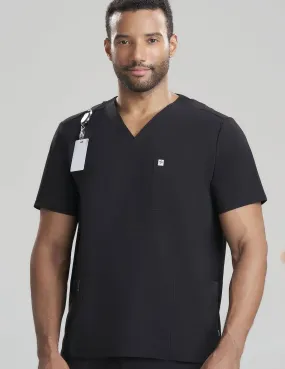 Mens 7-Pocket V-Neck Scrub Top