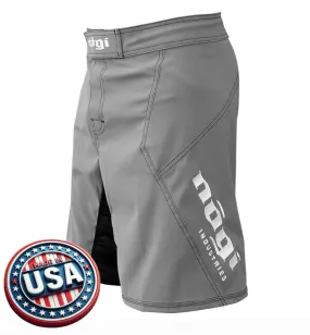 Phantom 3.0 Fight Shorts - Gray - MADE IN USA