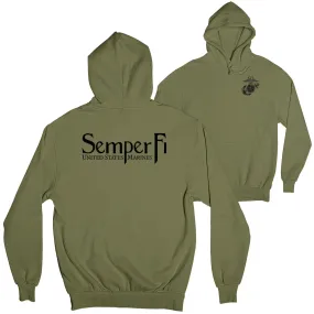 Semper Fi 2-Sided Hoodie