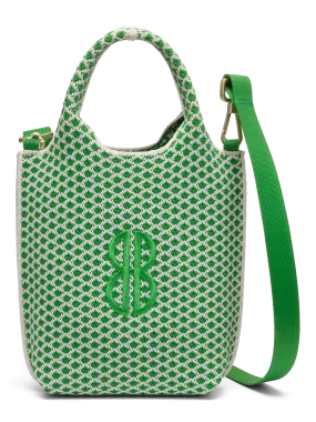 Sutton City Tote - Parakeet Green Diamond - Mini